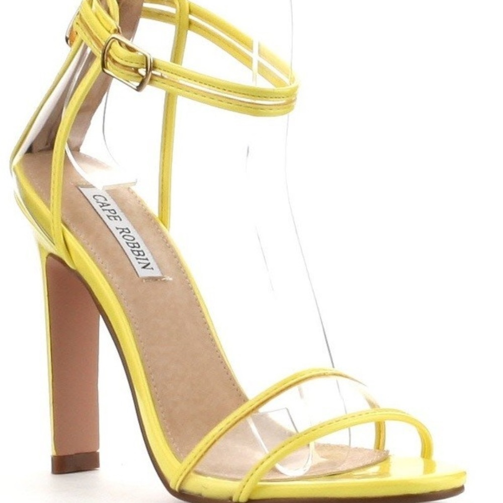 mellow yellow heels